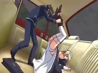 Makalaman anime makakakuha ng kanya twat inilatag