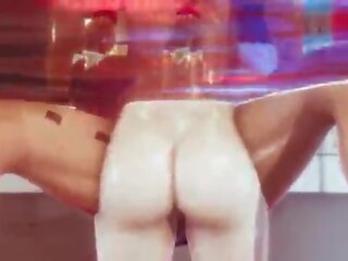 Futa - ulice fighter - cammy fucks chun li - 3d pohlaví video