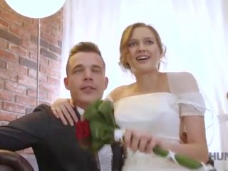 HUNT4K&period; Have you every fucked someone's bride at the wedding&quest; I do