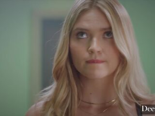 Deeper rinnakas blond perses raske: anaalkeelekas seks film vägitegu. angie faith