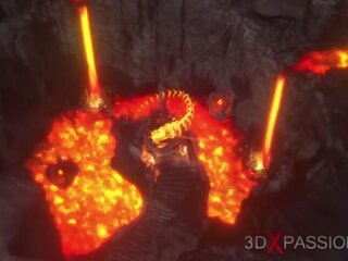 Devil fucks raske a super teismeline prl sisse a tume inferno