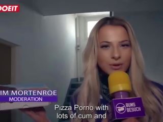 Letsdoeit - пица доставка приятелю получава късметлия с негов любими порно звезда