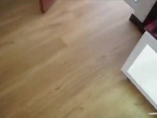 Carne дел mercado - много голям латино тийн mila garcia получава затръшна добър