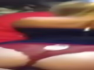 Stripling Cheating on Wife While She's Next Door: British Doggy Style adult movie