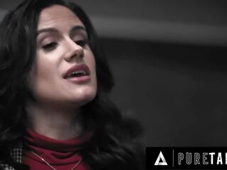 Pure Taboo Big Ass Cheerleader Lets Her Teacher's Weird Stepson Assfuck Her in Class