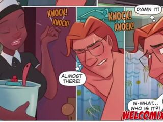 Ficken die groß maid&excl; mop auf die maid&excl; die verdorben animation comics