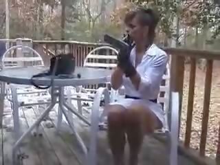 Hotlegs-smoking колготки мастурбація
