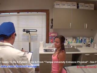 পরী oaksâ gyno পরীক্ষা দ্বারা md থেকে tampa ধরা খাওয়া উপর | xhamster