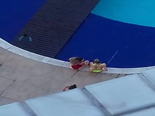 3 women at the basseýn non-nude - part ii, ulylar uçin video 4b