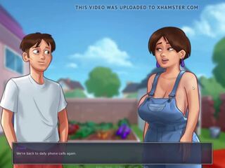 Summertime Saga - Milking Auntie and Stepsis dirty clip Pt 14