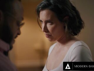 Modern-day Sins - Bored Casey Calvert's Sneaky xxx clip with Hubby Turns into Gangbang with Their In-laws