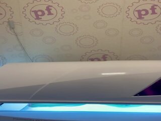 Vačka tanning lůžko: volný opálení vačka vysoká rozlišením porno klip 3a