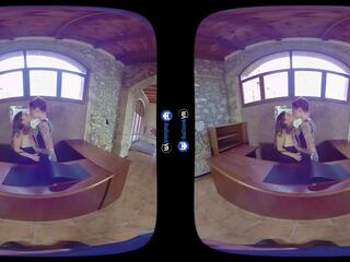 Badoinkvr trio in hotel - vr volwassen video-