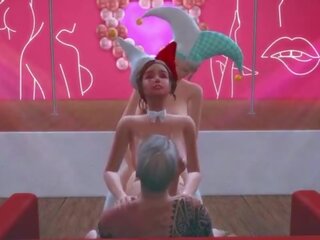 Stepfather arranged a жорсткий груповий секс з futanari mademoiselle і падчерка анал ххх фільм в a великий дупа &lpar;the дивовижна цифровий circus parody&rpar;
