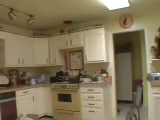 Tempting Dimwitted Wife Austin O'Riley Fucked in Kitchen
