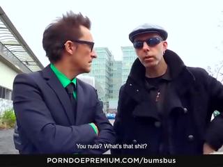 Bums autobuz - gjerman mjaltë mini hotcore jep marrjenëgojë & gëzon terrific qij në the ndenjësja e prapme