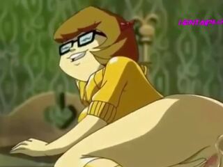 Velma & brewok kasar anal tetesan sperma - karikatur x rated film parodi: animasi pornografi mengisap penis porno