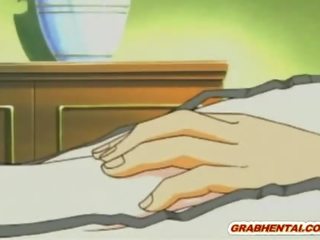 Lenket hentai med bind suging bigcock