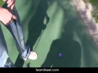 Povlife vällustig röv golf divinity rakad fittor rammade