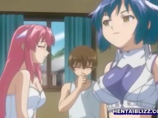 Bigboobs hentai παίρνει assfucked σε ο κολυμπώντας πισίνα