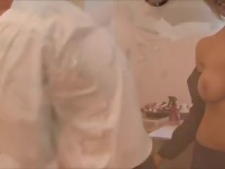 Tia layne survives një e pacensuruar shpim dorëzuar nga