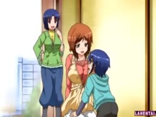Suur titted hentai õpetaja saab fondled ja perses