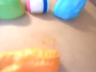 আদা প্যারী মিছরি খেলা স্টাফ করা পাছা সঙ্গে cotton মিছরি