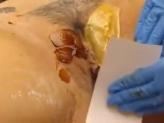 Waxing bikini tutorial bahagi 3, Libre Libre waxing pagtatalik klip video