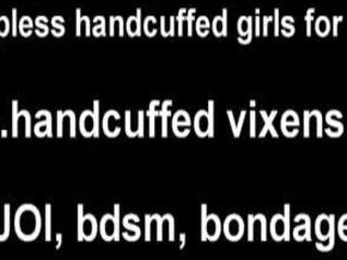 Тези handcuffs arent шега anymore джой, hd x номинално клипс 18
