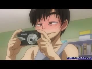 Vezani up in slepo hentai dobi drkanje in fotografija