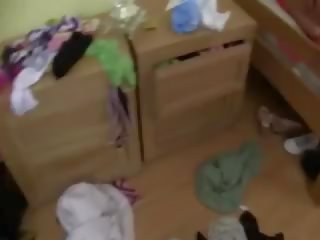 Tres joven niñas x calificación película con ladrona