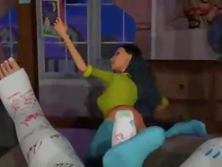 Divoký dospívající láska playtime.