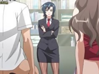 Big Meloned Anime strumpet Getting Facial